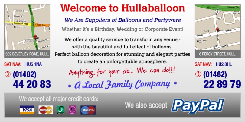 Balloon Accessories - Hullaballoons